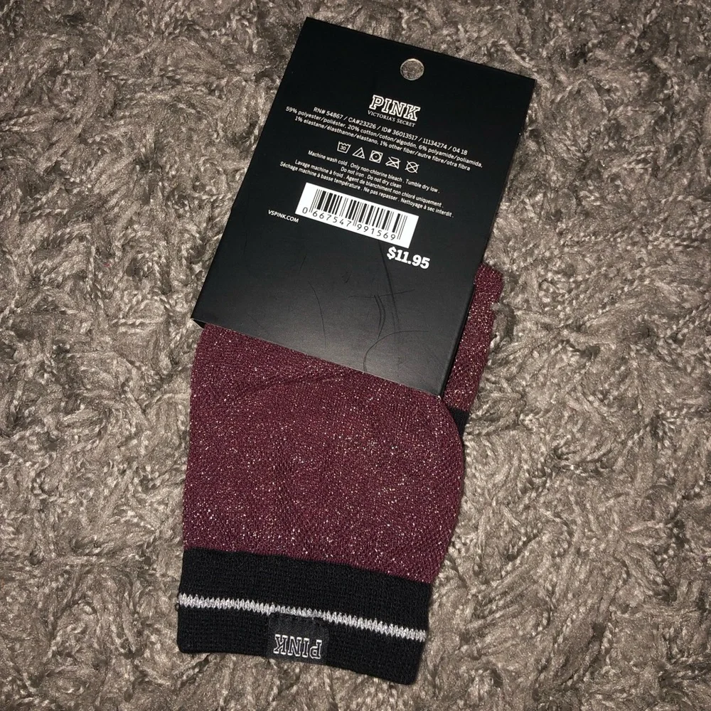 Victoria’s Secret PINK Ankle Socks, New With Tags